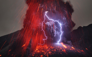 Terrible volcanoes like this could be typical.