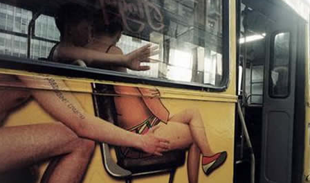 I knew this mission would be difficult when I saw this as the bus pulled to my stop.