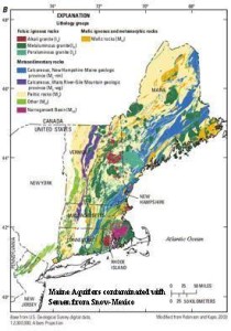 A map of Mainers who are gonna get tarded.