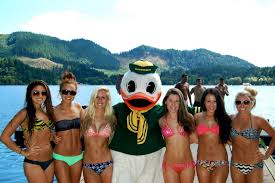 Only the mascot was having proper relations on this trip.